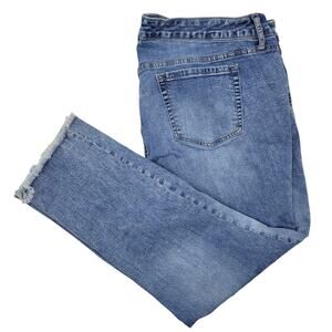 Torrid Blue Ankle & Cropped Jeans